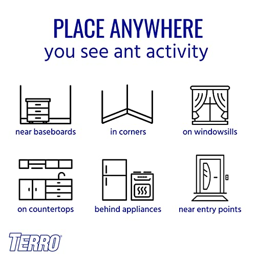 TERRO T300B Ant Killer with 12 Bait Stations