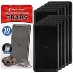LULUCATCH 10-Pack Heavy-Duty Mouse Traps