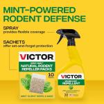 Victor M805 Natural Rodent Repeller with Peppermint Oil