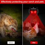 Solar Animal Repellent Lights for Outdoor Protection