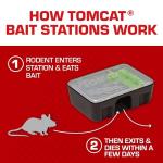 Tomcat Mouse Killer Bait Stations - Child & Pet Safe