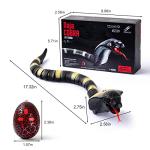 Realistic Rechargeable Cobra Prank Snake Toy