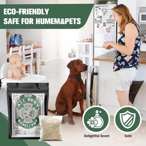 Natural Peppermint Pest Repellent Pouches - Pack of 10