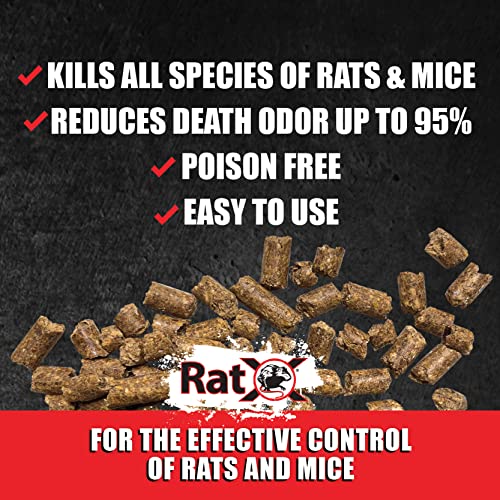 EcoClear RatX All-Natural Rodenticide Pellets, 1 lb. Bag