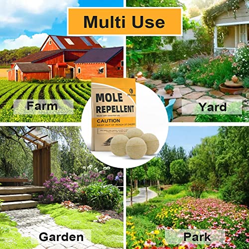 Outdoor Mole & Gopher Repellent - 8 Pack