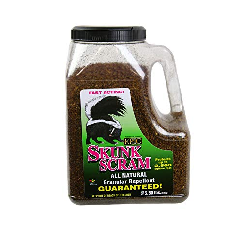 Natural Skunk Repellent Granules – 5.5 lbs