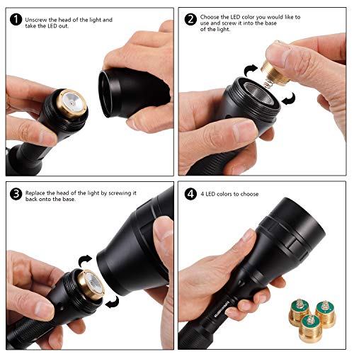 LUMENSHOOTER D8A 700 Yards Hunting Light Kit