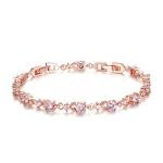 14K Gold Plated Adjustable Tennis Bracelet