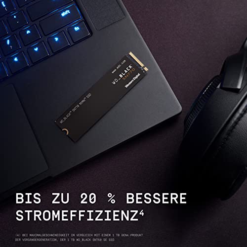 WD_BLACK 1TB SN770 NVMe Gaming SSD 5,150 MB/s