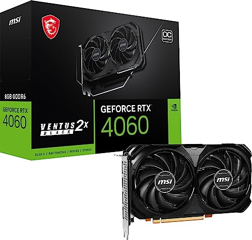 MSI GeForce RTX 4060 8GB Graphics Card