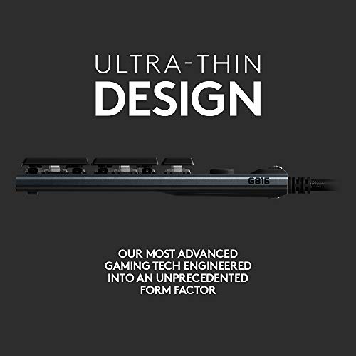 G815 RGB Linear Mechanical Gaming Keyboard