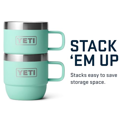 YETI Rambler 170ml Stackable Espresso Cups - Aqua