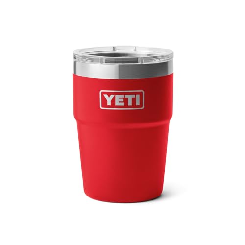 YETI Rambler Red Insulated Stackable Cup