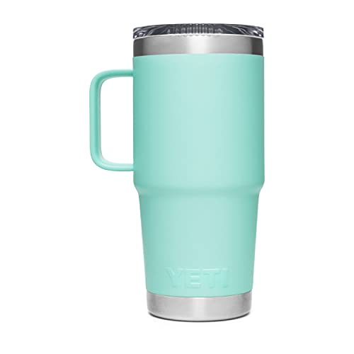 YETI Rambler 20 oz Travel Mug, Seafoam
