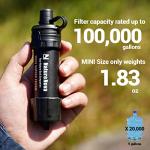 NatureNova Mini Water Filter for Emergency Preparedness