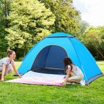 Hibtn Pop Up Tent,Instant Outdoor Camping Tent,UV UPF 50+ for 1 Person,Foldable Automatic Lightweight Beach Tent Sun Shelter, Easy to Install, Suitable for Family Picnic,Fishing,Hiking,Traveling