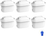 Waterdrop Water Filter Cartridges, Replacement for Brita® Maxtra+® Plus, Maxtra Pro® All-in-1, Compatible with Brita® Marella® Jug and Kettle, Reduce PFAS, PFOA/PFOS, TÜV SÜD, NSF Certified (6)