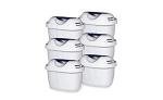 FilterLogic Universal 6 Pack Filter Cartridges Compatible with Brita Maxtra & Plus+ Water Jugs, White, fits -Marella-Elemaris-Bosch Tassimo & Kettles
