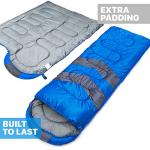 MalloMe Sleeping Bags for Adults & Kids Sleeping Bag 3-4 Season - Ultralight Backpacking Sleeping Bag Cold Weather & Warm, Lightweight Compact, Single Adult Girls Boys Winter Sleep Camping Accessories