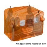 Lomo Emergency Storm Shelter. 4-5 Person Bothy Bag Camping Hillwalking Kayaking