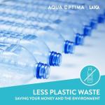 Aqua Optima Evolve+ Water Filter Cartridges 3 Pack - Fits Brita Jugs & Alternative for Maxtra Filters* - Reduces Limescale, Chlorine and Other Impurities - by LAICA (Packaging May Vary)