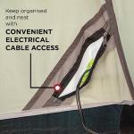 Coleman Tent Coastline 3 Plus, compact 3 man tent, 3 person tunnel tent, lightweight camping tent with awning and windows, Waterproof thanks to 3,000mm water column