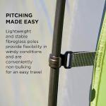 Coleman Tent Coastline 3 Plus, compact 3 man tent, 3 person tunnel tent, lightweight camping tent with awning and windows, Waterproof thanks to 3,000mm water column