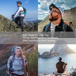 JOYHILL Hydration Bladder, 3 L 2 L 1.5 L Water Bladder BPA Free, 3 Liter Large Opening Water Reservoir, Leak Proof Military Water Storage Bladder Bag for Cycling Hiking Camping Biking Running (1.5L)