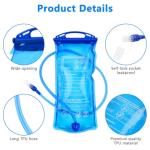 flintronic Hydration Bladder, 2L Leak Proof Water Bladder, BPA Free Water Reservoir with Insulated Tube, Hydration Pack Replacement for Outdoor Hiking Camping Cycling