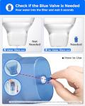 Waterdrop Water Filter Cartridges, Replacement for Brita® Maxtra+® Plus, Maxtra Pro® All-in-1, Compatible with Brita® Marella® Jug and Kettle, Reduce PFAS, PFOA/PFOS, TÜV SÜD, NSF Certified (12)