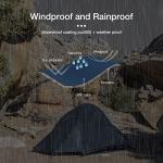 Naturehike Cloud-Up 2 Upgrade Camping Tent 2 Person 3-4 Season Lightweight Backpacking Tent (Navy 20D)