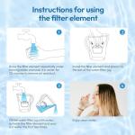 Water Filter Cartridges (2025 New), Replacement Compatible with Brita® Maxtra+® Plus & Maxtra Pro All-in-1, Fits Brita Marella Jug & Kettle, Reduces Impurities, Chlorine, PFAS