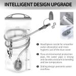 DNFUN Running Vest for Women & Men with Water Bladder - Lightweight 5L Hydration Pack for Trail Running, Marathon,Cycling | Phone Holder Backpack