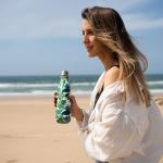 Nuactiv Stainless Steel Water Bottle, Vacuum Insulated, 12hrs Hot & 24hrs Cold Drinks, BPA Free, Metal Water Bottle 500ml, Leakproof Double Walled Thermal Flask for Kids, Travel, Gym, Sports – Teal