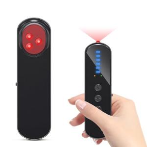 AOBOCAM Spy Hidden Camera Detector, GPS Tracker & Bug Detector, AI-Powered Anti-Spy Device, Portable RF Signal Scanner for Hotels, Travel, Home & Office& Car Security