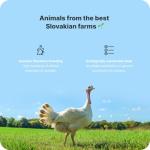 Vilgain Turkey Breast – R2E Succulent Poultry Meat, High Protein Low Fat Cuts from Ethical Farms, Perfect for Quick Meals, Sandwiches, Salads & More, 98% Turkey/Tin (100g)