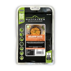 Wayfayrer Macaroni Cheese 300g Ready to Eat, Hot or Cold, Meal Pouch Recommended for Duke of Edinburgh's Award Expeditions, Camping & Hiking