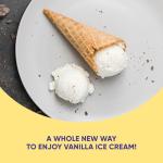 Star Candies Freeze Dried Ice Cream Vanilla - No Melting Freeze Dried Sweets - Crunchy Camping Food - Premium Astronaut Ice Cream loved by Kids and Adults - Space Food, Gift (50 g, 1 pack)