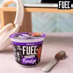 FUEL10K Ready to Eat Protein Porridge Oat Cereal Pot Chocolate, 210 g (6 Pack)