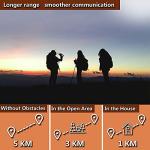Walkie Talkies for Adults Long Range Two Way Radios - PMR Walky Talky VOX Easy to Use 5km with Flashlight for Outdoor Adventures Camping Hiking