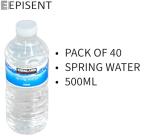 slamtech Kirkland Signature Spring Still Water 500ml, 40 Bottles