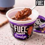 FUEL10K Ready to Eat Protein Porridge Oat Cereal Pot Chocolate, 210 g (6 Pack)