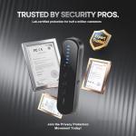 AOBOCAM Spy Hidden Camera Detector, GPS Tracker & Bug Detector, AI-Powered Anti-Spy Device, Portable RF Signal Scanner for Hotels, Travel, Home & Office& Car Security