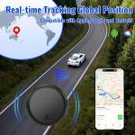 GPS Tracker for Vehicles Car Gps Tracker (Compatible with iOS & Android) Car Tracker Devices Work with Built-in APP, GPS Tracker Car No Monthly Fee,Real-Time Vehicle Tracker Global Coverage