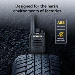 Retevis RT668 Walkie Talkies for Adults, Rugged 2 Way Radios Long Range with 6-Way Charger, Professional Two Way Radio, PMR446 Radios Walkie Talkie 6 Pack with Earpiece for Logistics, Manufacture