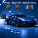 GPS Tracker for Vehicles Car Gps Tracker (Compatible with iOS & Android) Car Tracker Devices Work with Built-in APP, GPS Tracker Car No Monthly Fee,Real-Time Vehicle Tracker Global Coverage