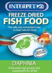 Interpet Freeze Dried Aquarium Fish Food, Safe, Natural, High Protein, Daphnia, 8g