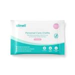 Clinell Skin Professional Care - Maceratable Personal Care Wipes - Pack of 24 - Gentle Face and Body Wipes, Alcohol Free, Dermatologically Tested, Multi-Purpose