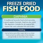 Interpet Freeze Dried Aquarium Fish Food, Safe, Natural, High Protein, Daphnia, 8g