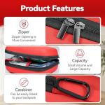 First Aid Kit - 170 Pieces Hard Case and Lightweight - Includes Instant Cold Pack,Emergency Blanket for Travel, Home, Office, Vehicle